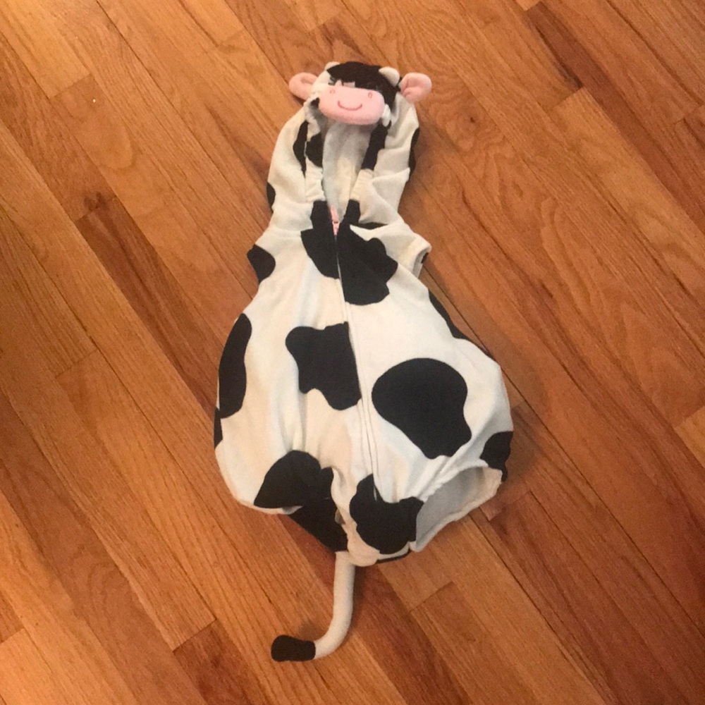 Carters Cow Halloween Costume!